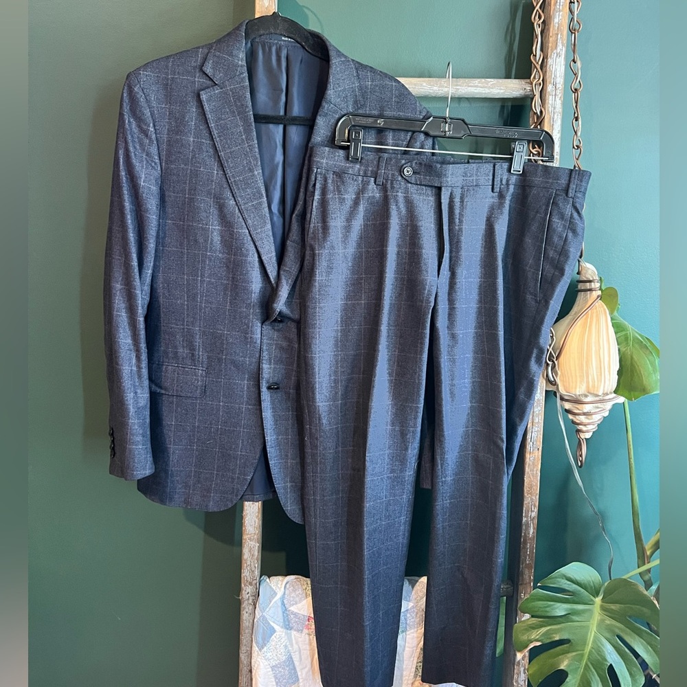 Ermenegildo Zegna Cashmere & Silk suit 40R